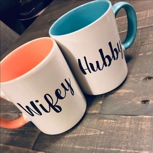 Wifery/Hubby Coffee Mugs
